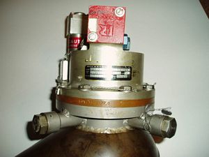 H-1 Gas Generator Label Plate